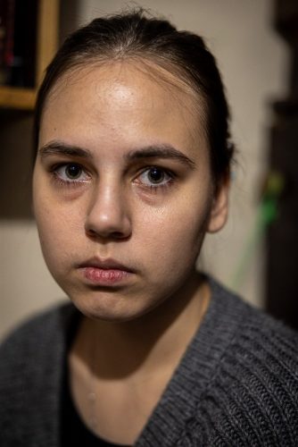 Ukraina, September 2022 Stryi in the Lviv region, find protection for several refugees from the east of the country where war with Russia is raging.