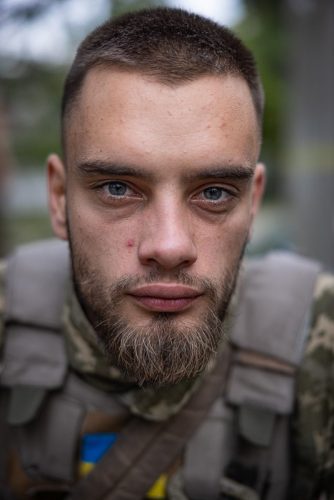 Ukraine, September 2022.Training camp in secret location for volunteer soldiers to be sent to the front line