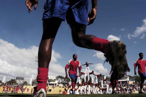 Jan 2005, Port au Prince: footbal match between Haiti and Cuba for the caribbean cup
Lorenzo MSOcia/GraziaNeri
