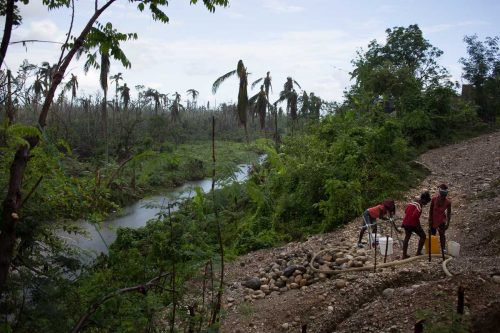 Haiti matthews hurricane aftermath 2016