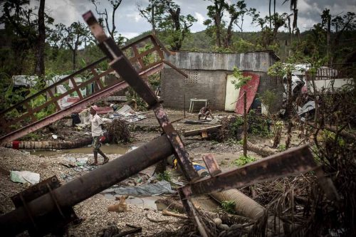 Haiti matthews hurricane aftermath 2016