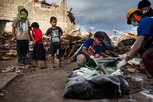Typhoon Haiyan aftermath