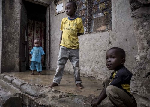Kiwalani slum Tanzania