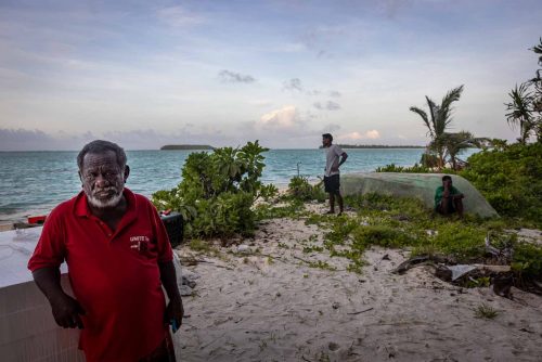 Ebadon island , Marshalls islands. July 2023, images of the tiny island of Ebadon where a community of 80 people live. Located 75 nautical miles from the capital Ebeye.