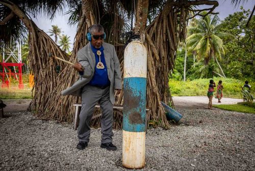 Ebadon island , Marshalls islands. July 2023, images of the tiny island of Ebadon where a community of 80 people live. Located 75 nautical miles from the capital Ebeye.