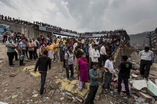 Kathmandu, Nepal, 12 may 2015.