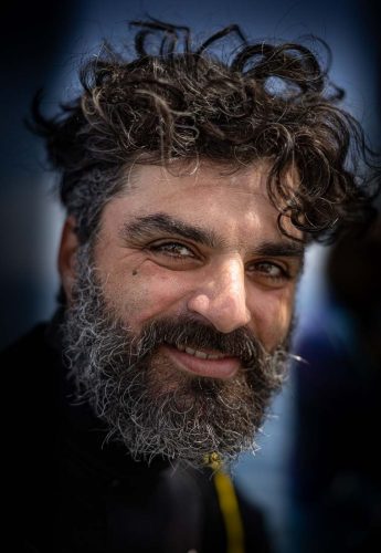 Luca, former soldier of the Italian navy, diver