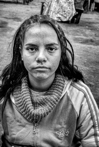 Santiago de Chile, 2003-2006: woman in jail.
18 years old: the same day I took these picture she was decalired innocence of drug dealing