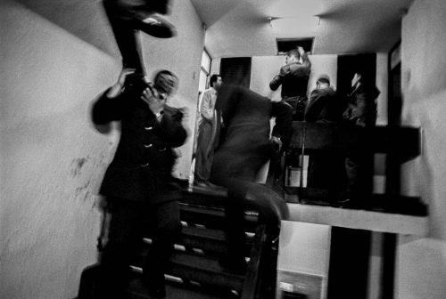 Santiago de Chile,  2003-2006: Looking for thieves in the roof of a building