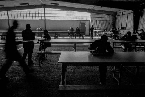 Santiago de Chile, 2003-2006: Center jail of Santiago de Chile. Lunch time