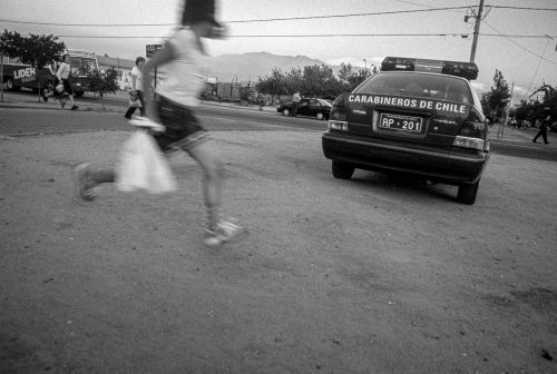 Santiago de Chile, 2003-2006: during a police control
Lorenzo Moscia/GraziaNeri
